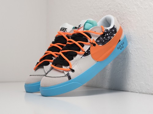 Кроссовки OFF White x Nike Blazer Low 77 Jumbo