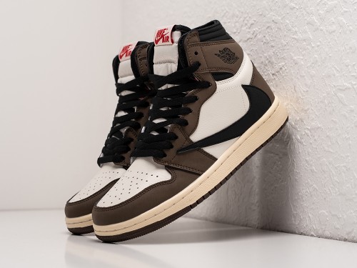 Кроссовки Nike Air Jordan 1 Mid x Travis Scott