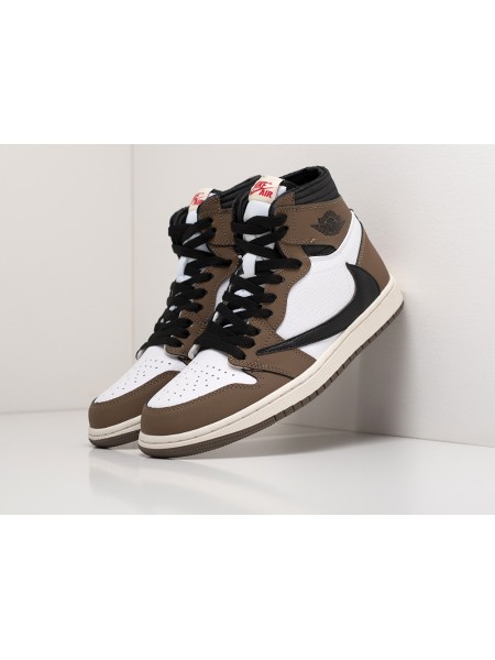 Кроссовки Nike Air Jordan 1 Mid x Travis Scott