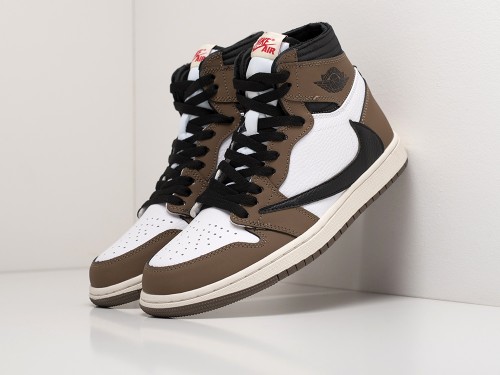 Кроссовки Nike Air Jordan 1 Mid x Travis Scott