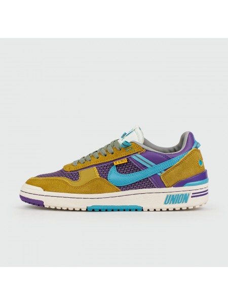 Кроссовки Union LA x Nike Field General Yellow Purple