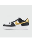 Кроссовки Nike Air Force 1 Low White Black Gold