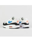 Кроссовки Nike Air Max 1 White / Black / Blue