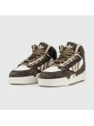 Кроссовки Adidas ADI2000 Mid Brown White with Fur