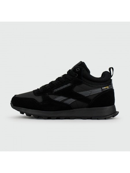 Кроссовки Reebok Classic Utility Suede Black with Fur