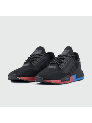 Кроссовки Adidas NMD R1 V2 Black / Reb Blue Ftwr.