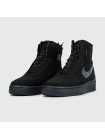 Кроссовки Nike Air Force 1 Shell Black Wmns