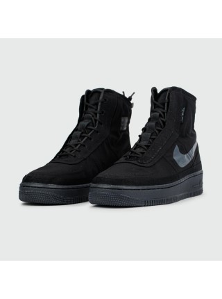 Кроссовки Nike Air Force 1 Shell Black Wmns