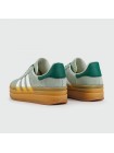 Кроссовки Adidas Gazelle Bold Green / Gum Wmns