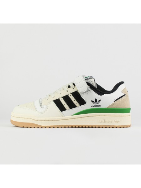 Кроссовки Adidas Forum Low White / Green / Black