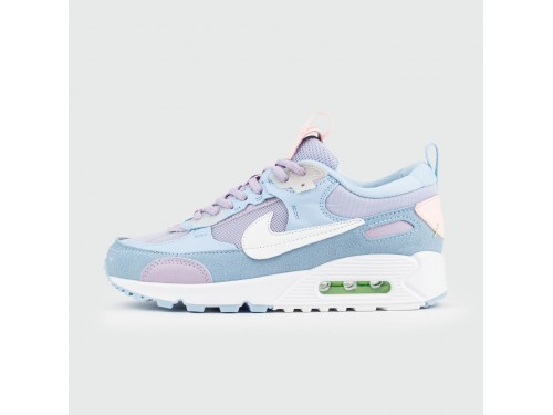 Кроссовки Nike Air Max 90 Futura Blue Pink / White Wmns