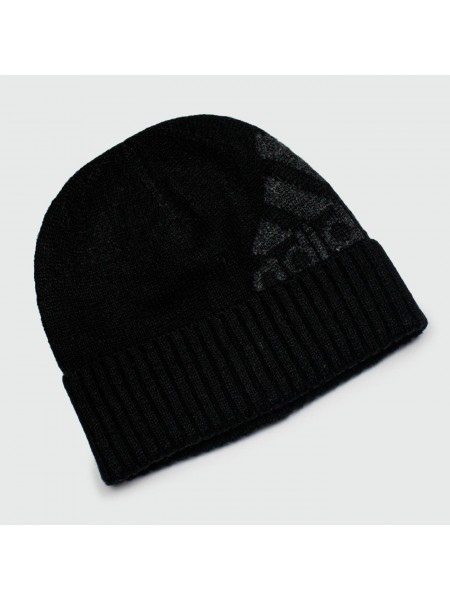 шапка Adidas Black Grey logo