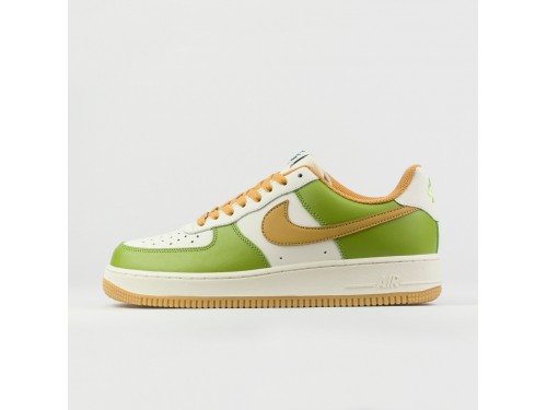 Кроссовки Nike Air Force 1 Low Green / Brown