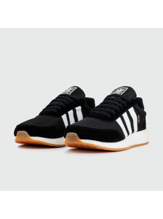 Кроссовки Adidas Iniki Runner Boost Black / White / Wh. Str