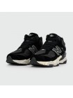 Кроссовки New Balance 9060 Mid Black / White with Fur