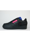 Кроссовки Nike Air Force 1 Type Black / Anthracite-Pink Tint 2