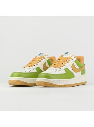 Кроссовки Nike Air Force 1 Low Green / Brown