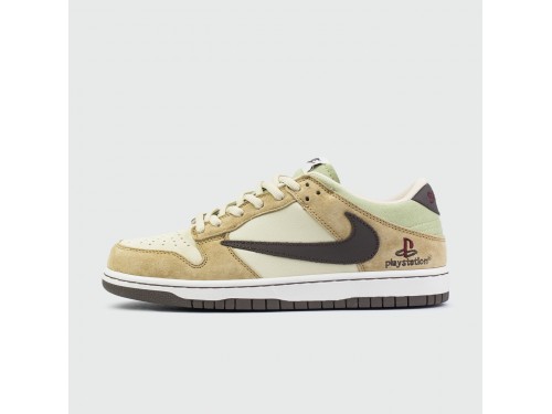 Кроссовки Nike Dunk Low x PS Brown