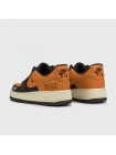 Кроссовки Nike Air Force 1 Low Gore-tex Brown / Orange