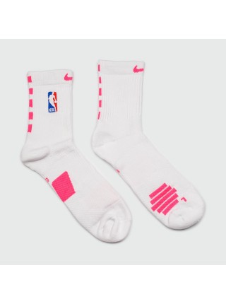 носки Nike NBA White Pink