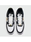 Кроссовки Nike Air Force 1 Low White Black Gold