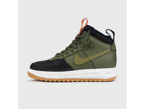 Кроссовки Nike Lunar Force 1 Duckboot Green / Black