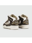 Кроссовки Adidas ADI2000 Mid Brown White with Fur