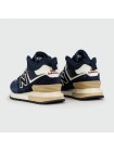 Кроссовки New Balance 574 Mid Blue / White with Fur