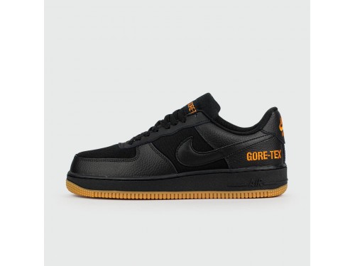 Кроссовки Nike Air Force 1 Low Gore-tex Black / Gum new2