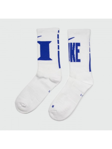 носки Nike White Blue