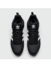 Кроссовки Adidas Retropy F2 Mid Black / White with Fur