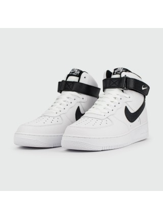 Кроссовки Nike Air Force 1 Mid White Black