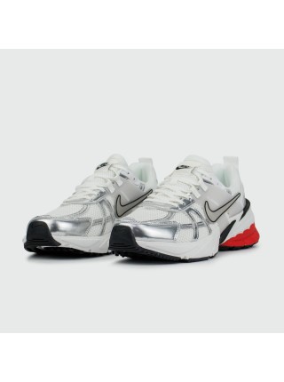 Кроссовки Nike V2K Run White Silver Red