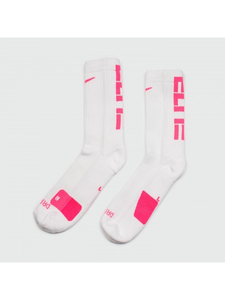 носки Nike White Pink