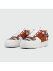 Кроссовки Nike Air Force 1 Low Cardigan White Brown