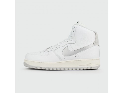 Кроссовки Nike Air Force 1 Mid White Silver