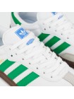 Кроссовки Adidas Samba OG White Green new