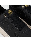 Кроссовки Nike Air Force 1 Low Black / White Leather