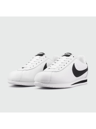 Кроссовки Nike Cortez Classic Leather White Black