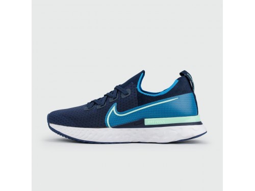 Кроссовки Nike React Infinity Run Flyknit Navy / White