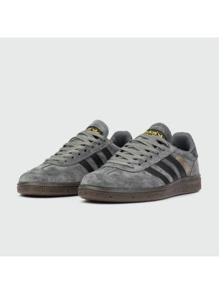 Кроссовки Adidas Spezial Grey Black Str. / Gum Ftwr.