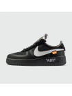 Кроссовки Nike Air Force 1 Low x Off-White Wmns Triple Black