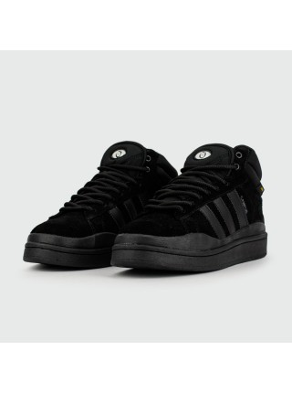 Кроссовки Adidas Campus Black with Fur