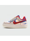 Кроссовки Nike Air Force 1 Shadow with Fur Gr.Red / Blue