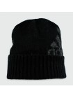 шапка Adidas Black Grey logo