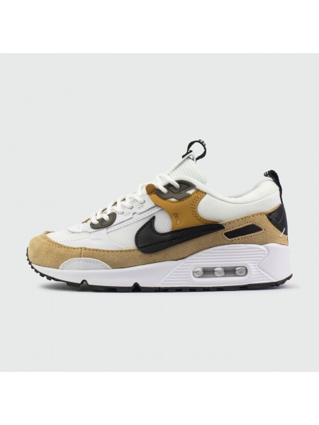 Кроссовки Nike Air Max 90 Futura Wmns White / Brown