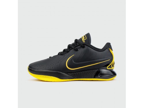 Кроссовки Nike LeBron 21 Black Yellow