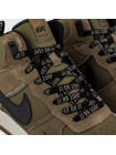 Кроссовки Nike Air Force 1 Mid Olive / Brown with Fur