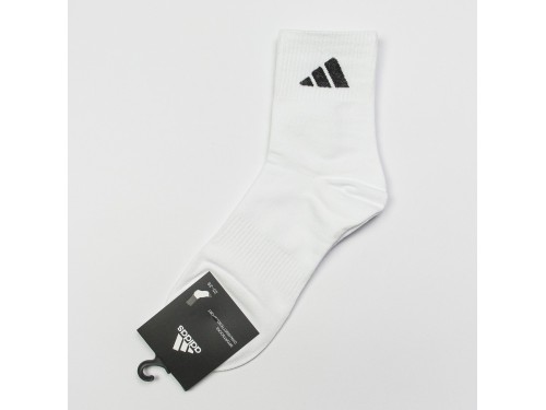 носки Adidas long Men White