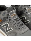 Кроссовки New Balance 574 Mid Grey / White with Fur Wmns